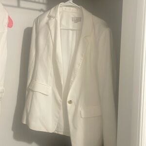 Loft White Blazer NWOT never worn